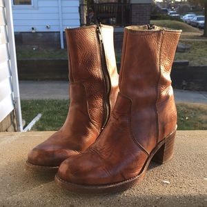 Vintage Frye Ankle Boots